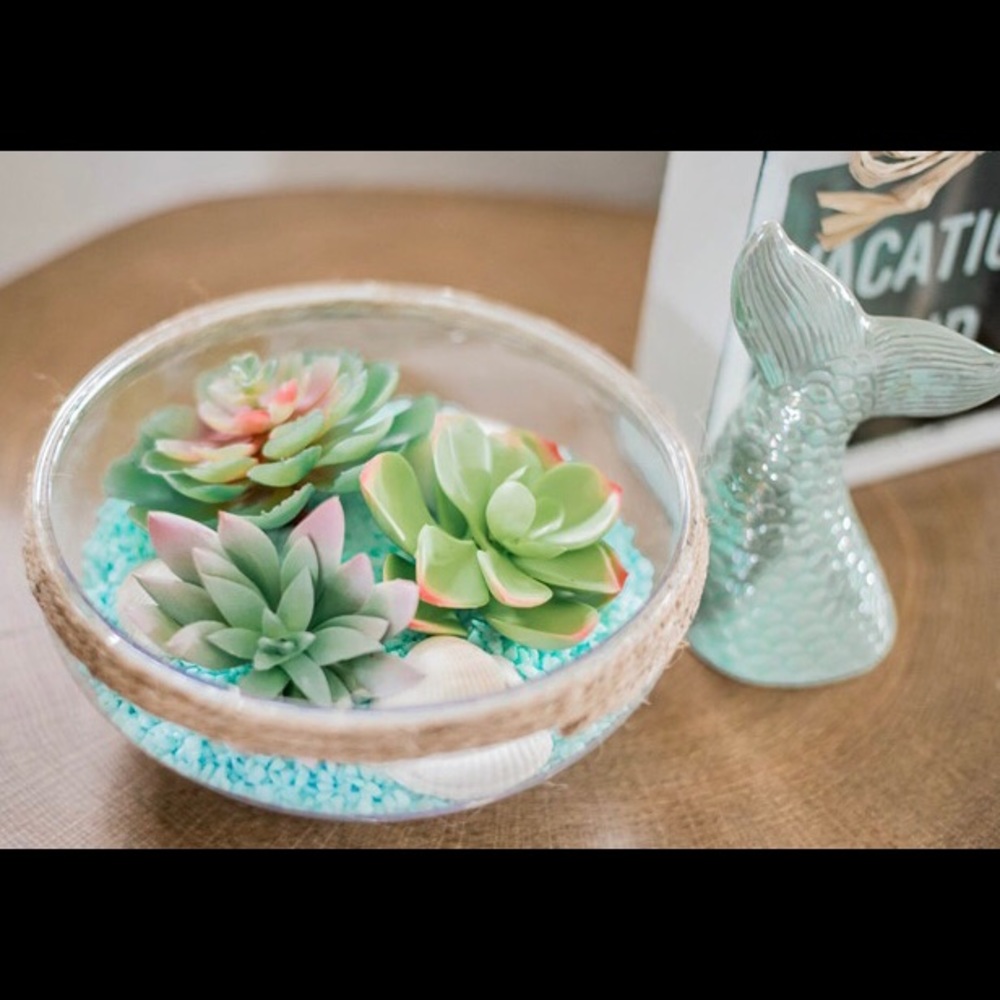 🌵 FLORAL GARDEN DISH 🌵